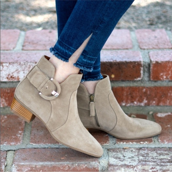 Aquatalia Shoes - Aquatalia Fiamma Tan Ankle Boots